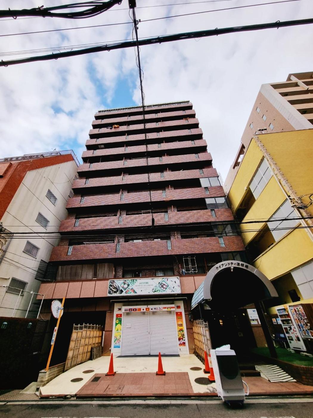 오사카 네코하우스 도톤보리점 Apartamento Exterior foto